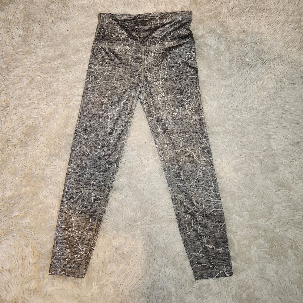 Gapfit Eclipse Floral & Performance Cotton Gray L… - image 2